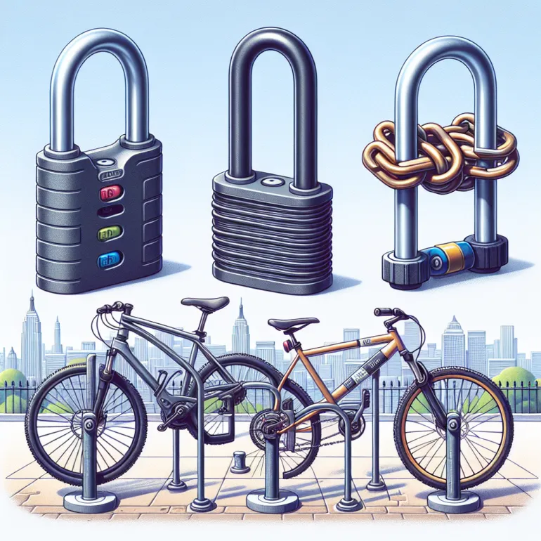 Замок для велосипеда: какой лучше выбрать?