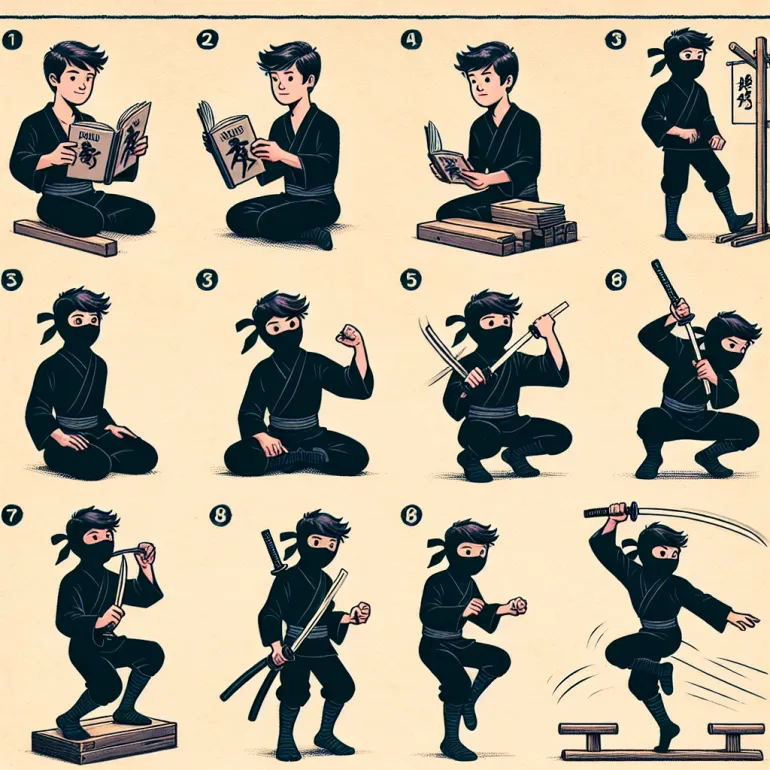 Как стать ниндзя: Путь к мастерству и самосовершенствованию