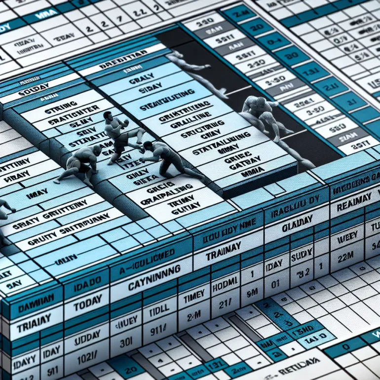 ММА Расписание: Путеводитель по Миру Смешанных Единоборств
