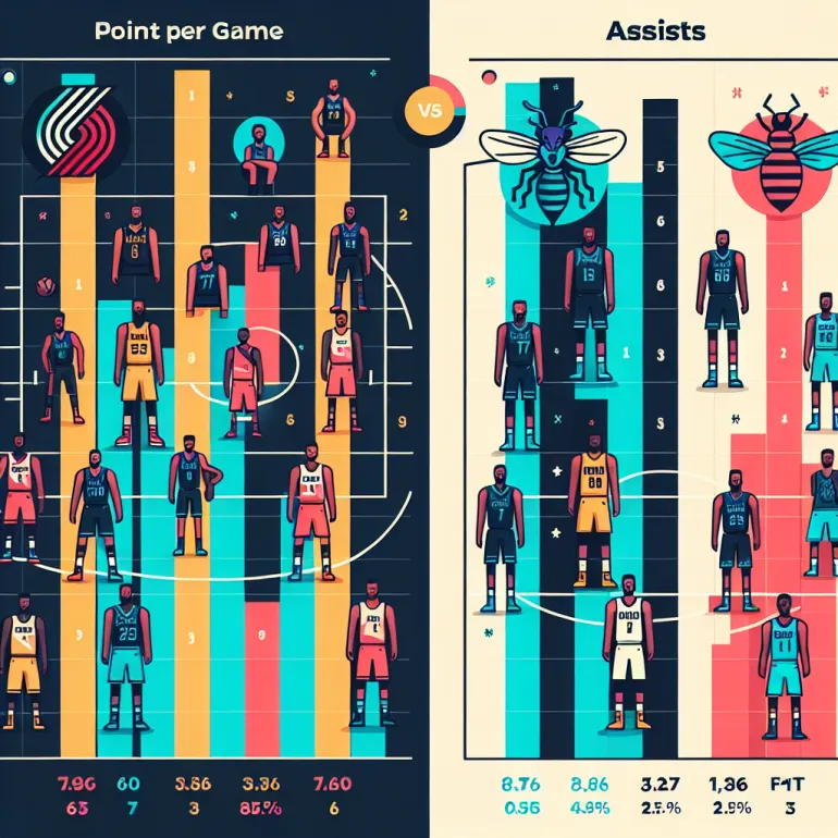 Сравнение Эффективности Лидеров Команд: Дэмиан Лиллард против ЛаМело Болла